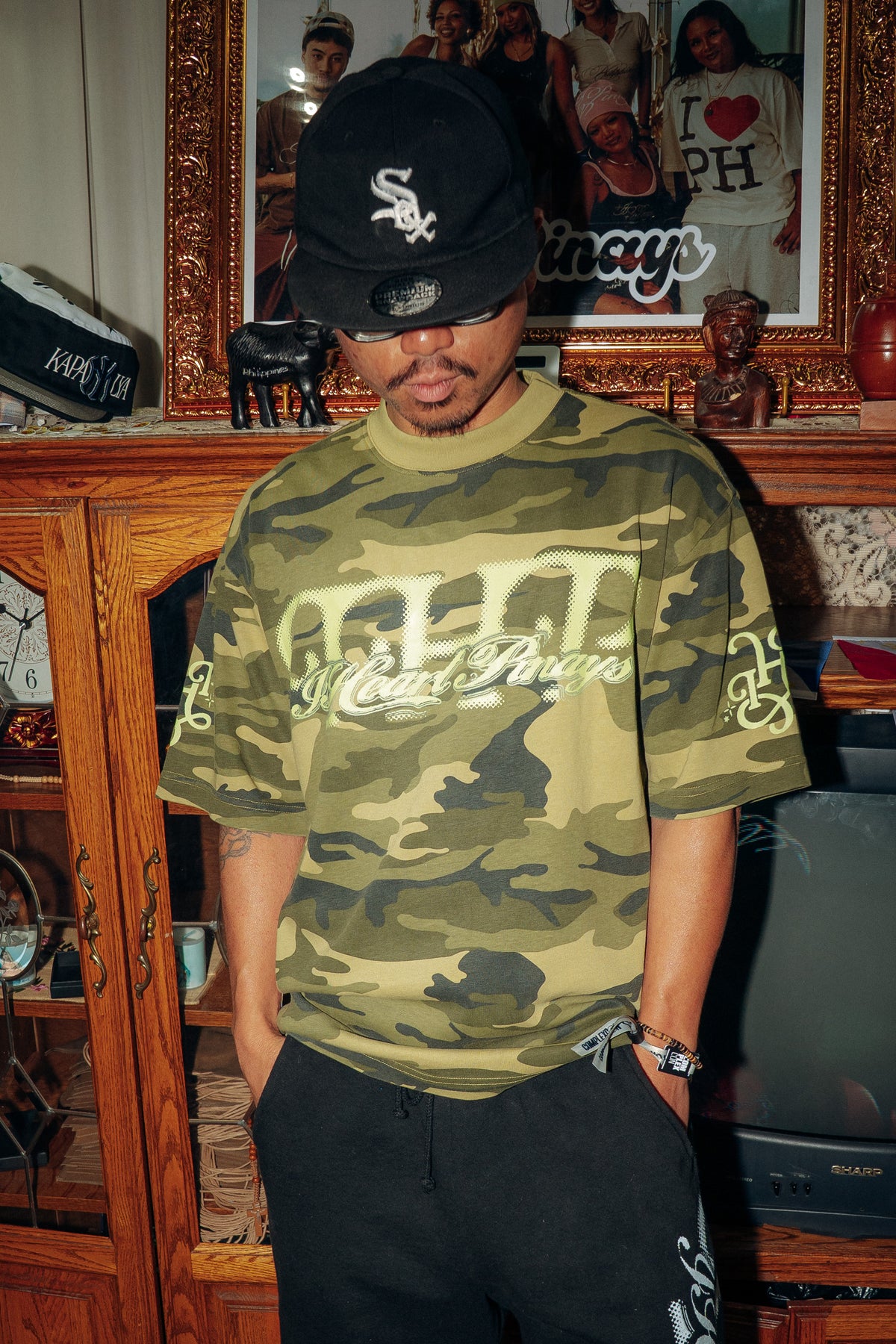 Complexcon Camo Boxy Heavyweight Tee