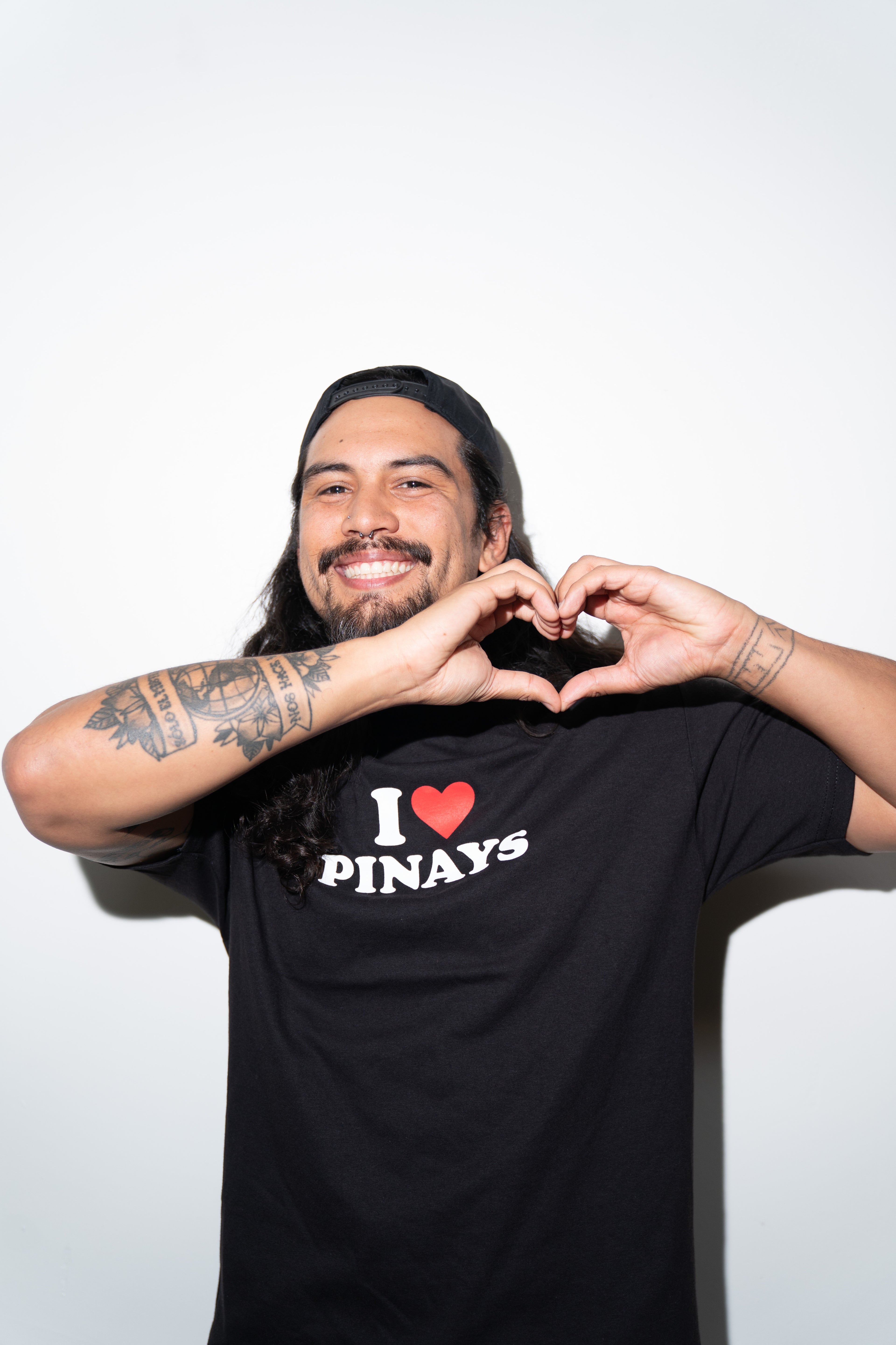 Black Unisex Full Length Tee