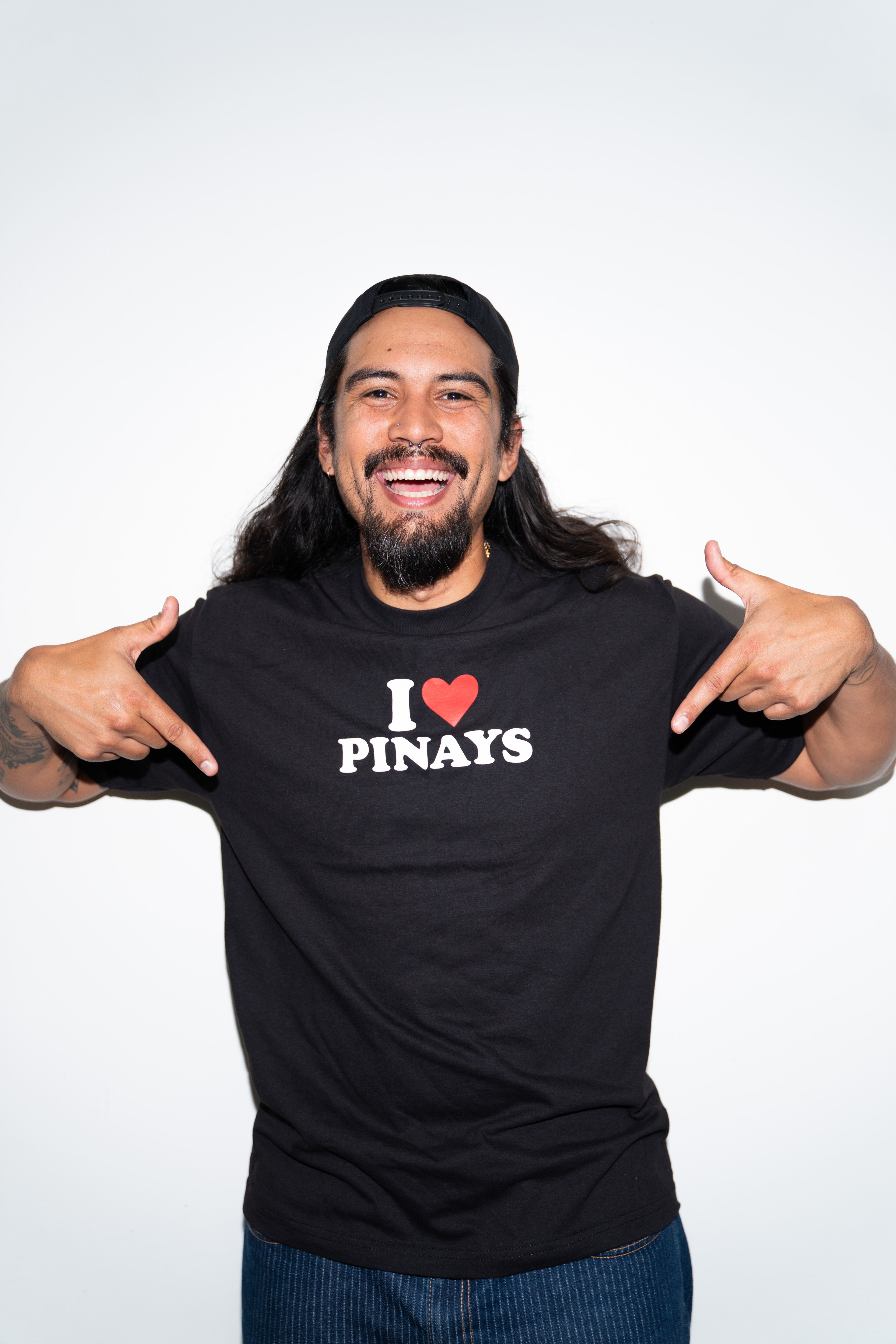 Black Unisex Full Length Tee