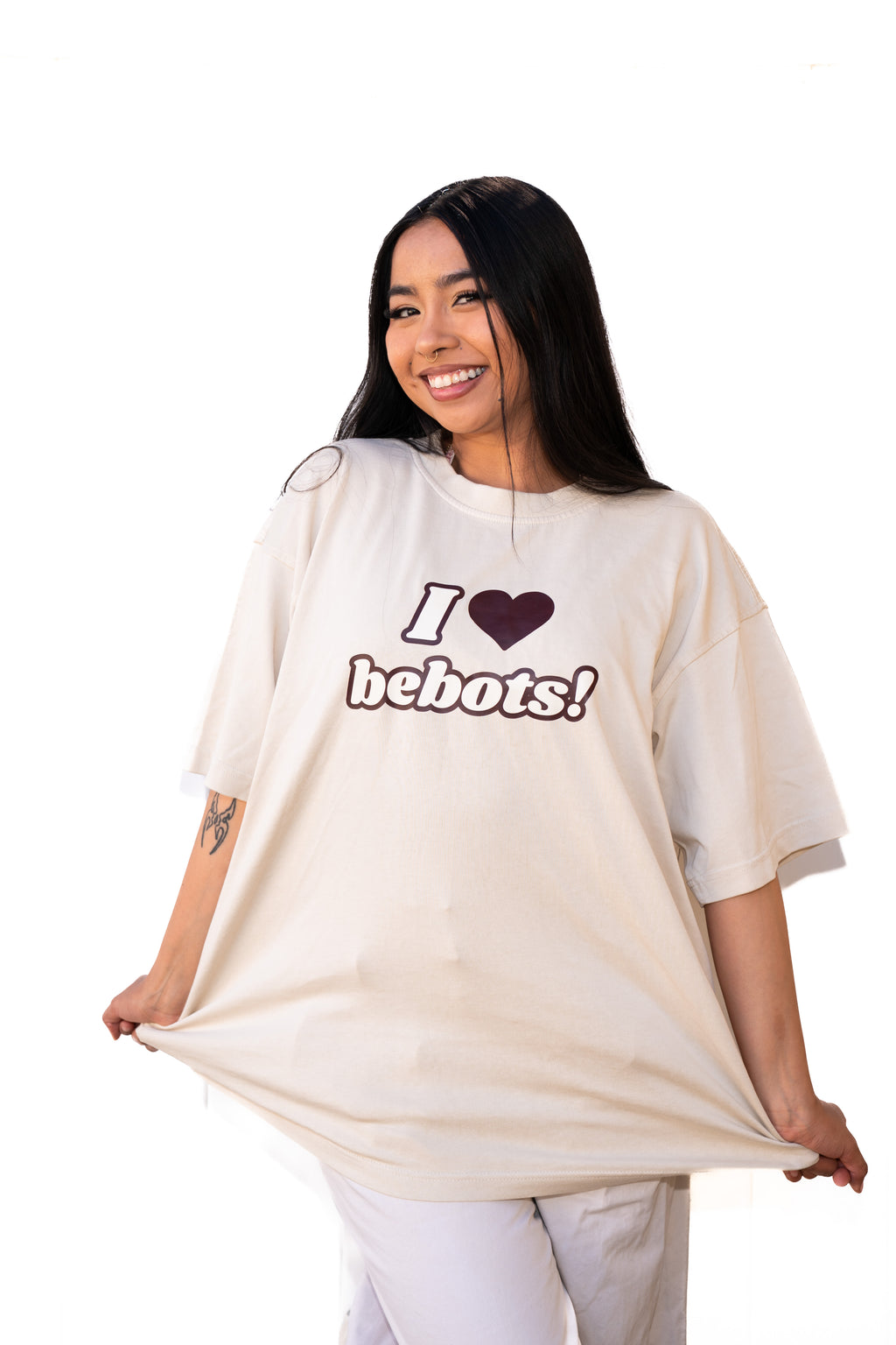 I 🤎 Bebots! Heavyweight Unisex Tee