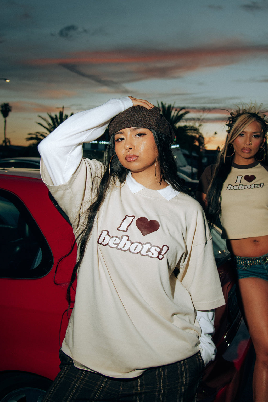 I 🤎 Bebots! Heavyweight Unisex Tee