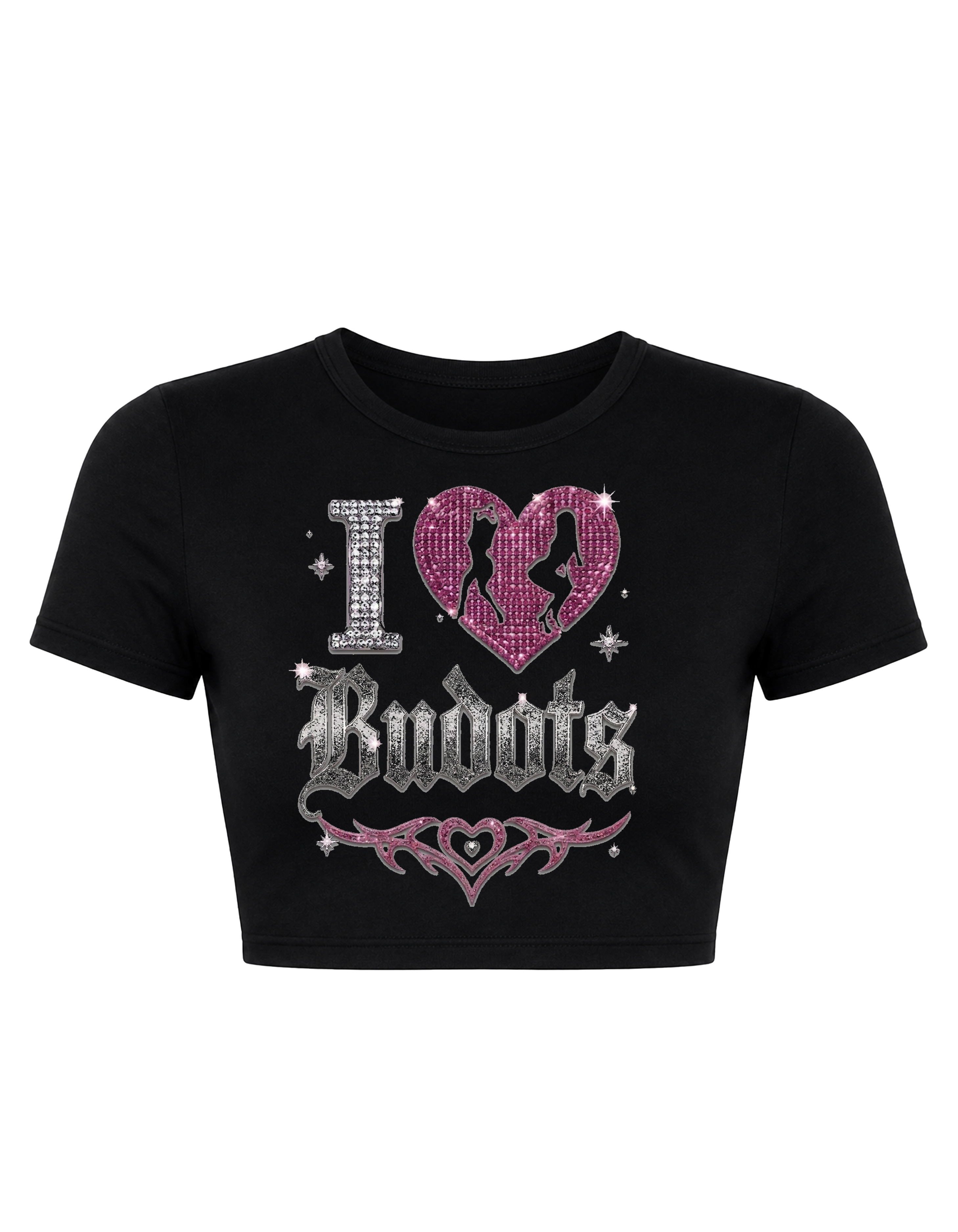 I 🩷 Budots Cropped Top (New!)