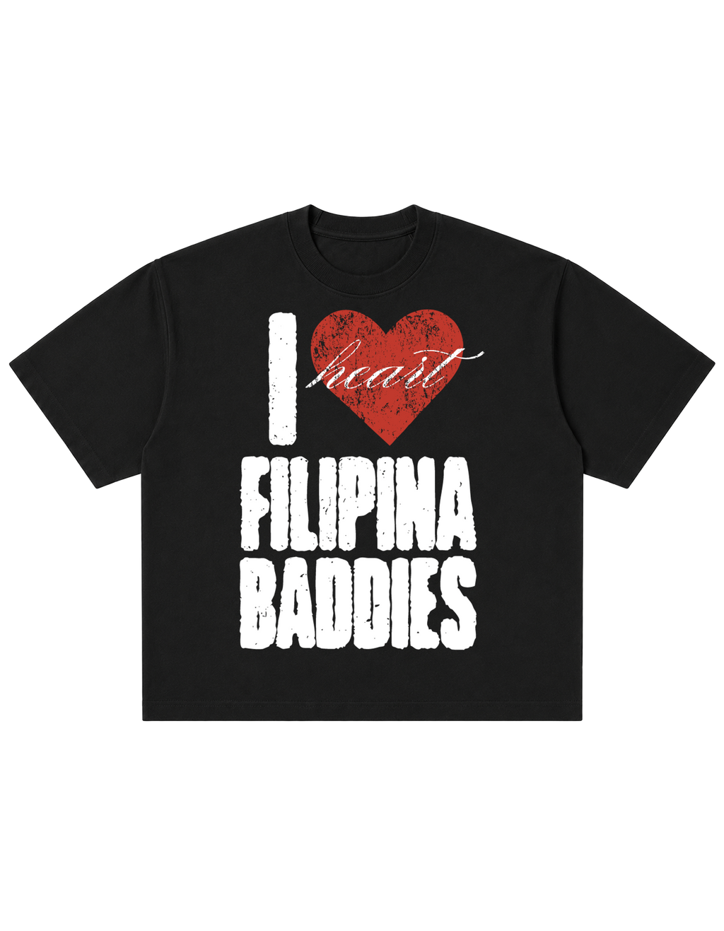Chalant I ❤️ FILIPINA BADDIES Unisex Heavyweight Tee