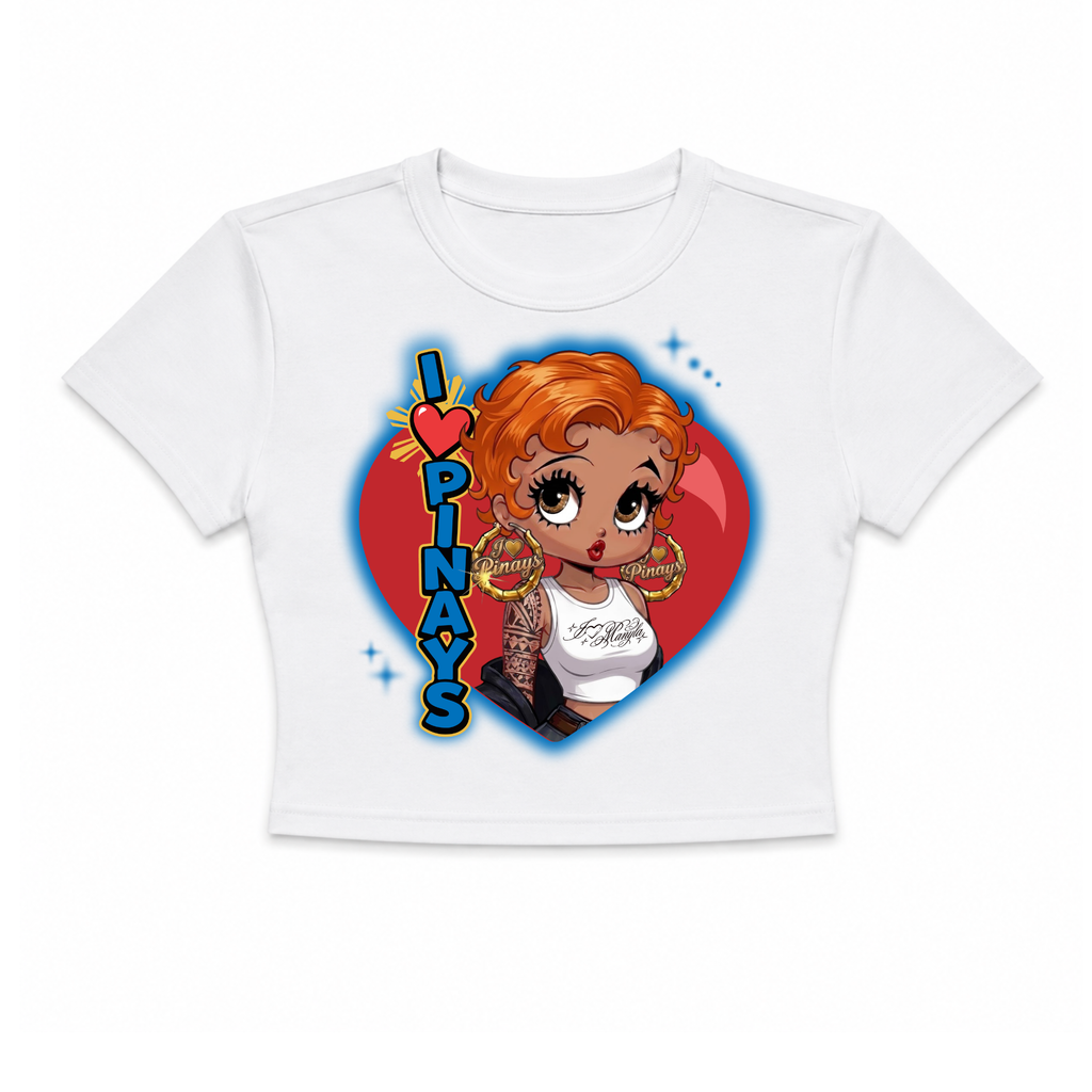 Pinay Betty Boop Crop Top 💙
