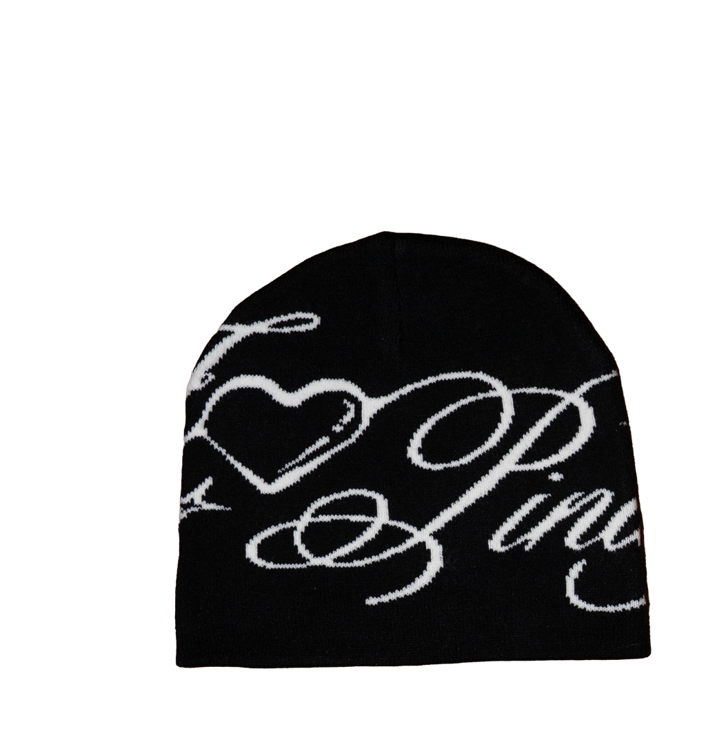 Nonchalant Beanies in Pink and Black 🖤🩷