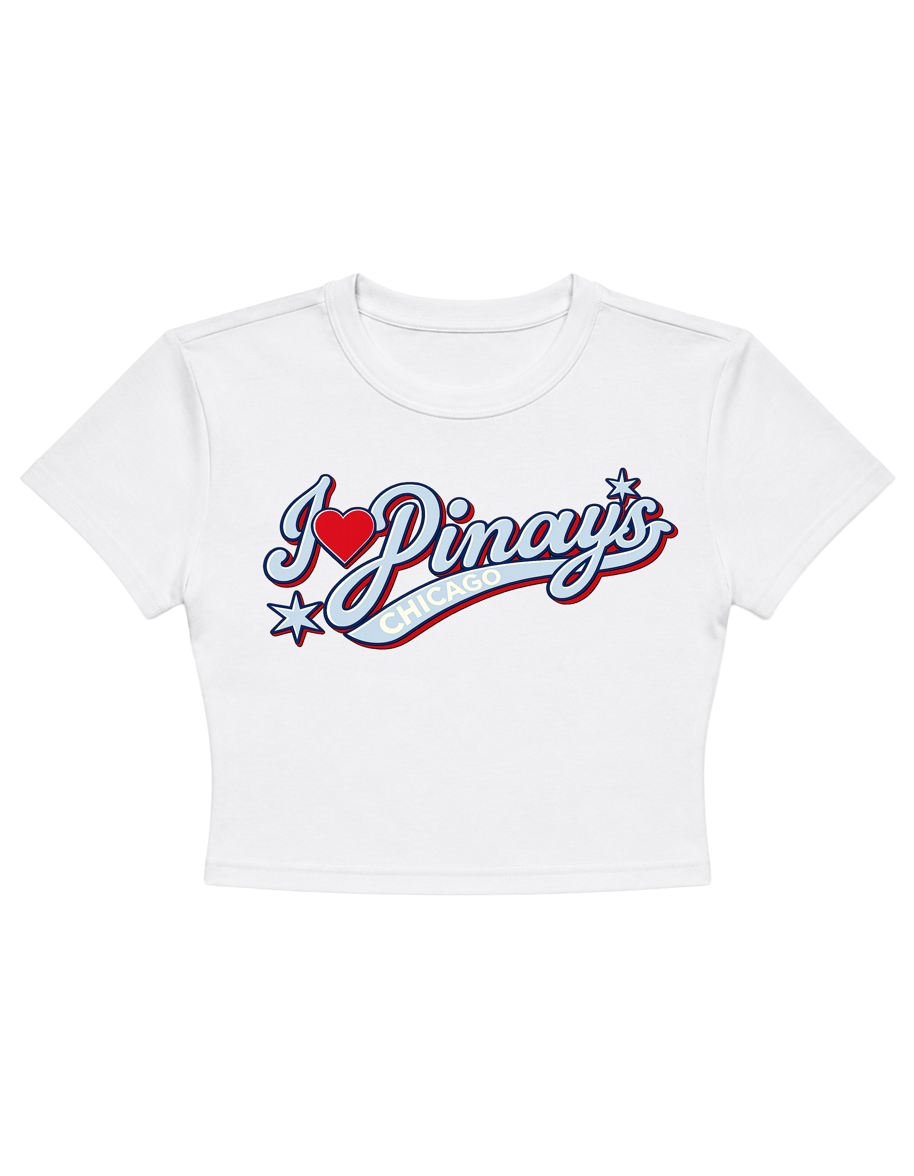 I 💙 Pinays Chicago Crop Top