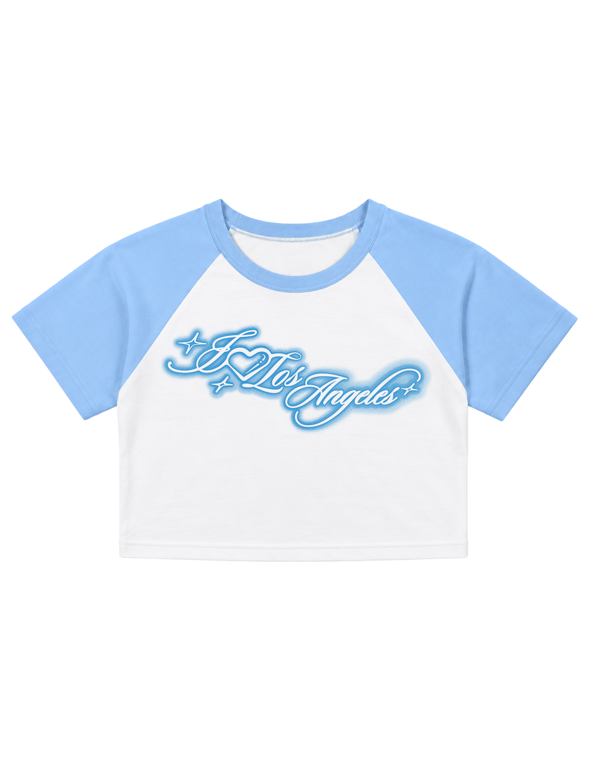 I 💙 Los Angeles Cropped Raglan