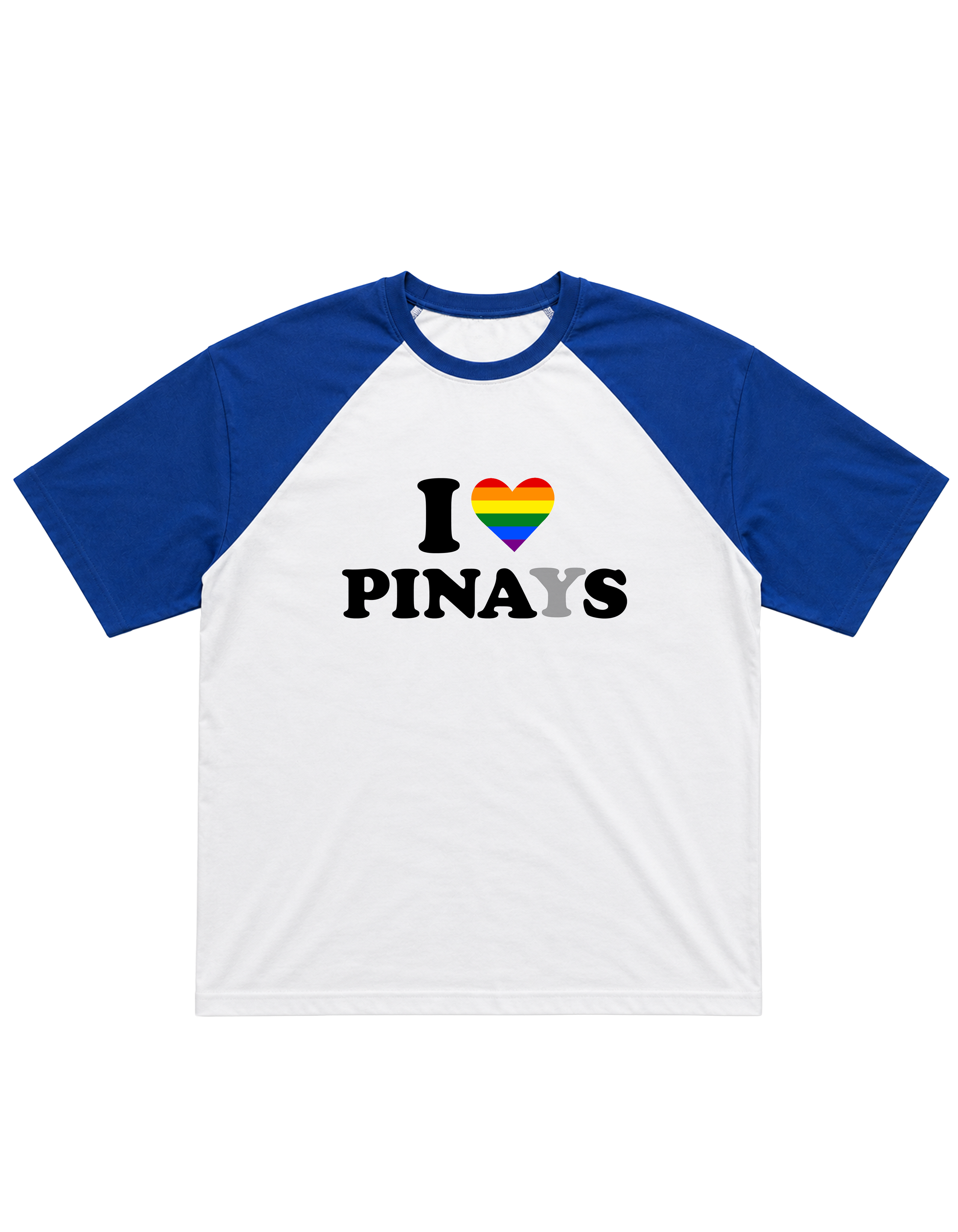 I 💙 PINAYS I 💙 PINAS PRIDE Unisex Raglan (New!)